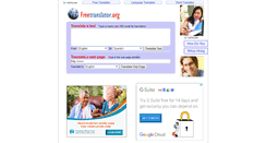 Desktop Screenshot of freetranslator.org